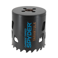 SPYDER Spyder 600909CF 2-1/2 inches Carbide Tipped Metal/Wood Cutting Hole Saw Rapid Core Eject® Tarantula™