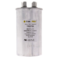 TITAN PRO Titan Pro TRCF35 Motor Run Capacitor 35 MFD 3-7/8 in. H