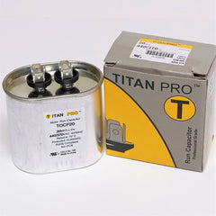 TITAN PRO Titan Pro TOCF20 Motor Run Capacitor, 20 MFD, 3-3/16 in. H