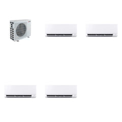 MITSUBISHI ELECTRIC Mitsubishi Multi-Zone 40500 BTU R-454B 20 SEER2 4-Zone Wall-Mounted Mini Split Heat Pump System - 6K+6K+6K+24K