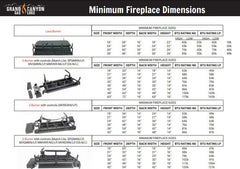 GRAND CANYON Grand Canyon 2BRN-24-NG-MVKEI-GCRK Assembled Two Burner Vented Gas Burner - Electronic Pilot