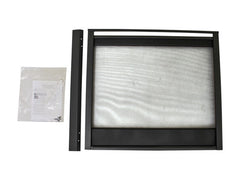 HEAT & GLO Heat & Glo MSFR-36-BK Multi Side Firescreen Front - Black