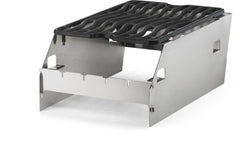 NAPOLEON BBQ Napoleon Bbq 71301 Side Burner Windshield - Large with Skewer Rack