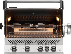 NAPOLEON BBQ Napoleon Bbq BIPRO500RBNSS-3 Built-in Prestige PRO 500 RB with Infrared Rear Burner