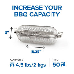 NAPOLEON BBQ Napoleon Bbq 64000 Rotisserie Grill Basket