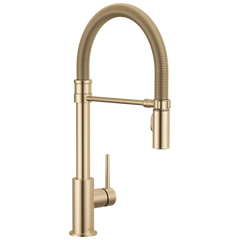 DELTA FAUCET Delta Faucet 9659-CZ-DST Single-Handle Pull-Down Spring Kitchen Faucet