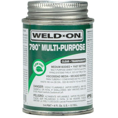 WELD-ON Weld-On 107900051 Multi-Purpose Cement with Applicator Cap 1/4 Pint