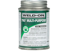 WELD-ON Weld-On 107900051 Multi-Purpose Cement with Applicator Cap 1/4 Pint
