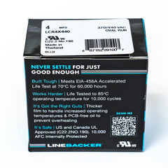 SUPCO Supco LCR4X440 Capacitor Oval Run 4 uf 370/440 Volts