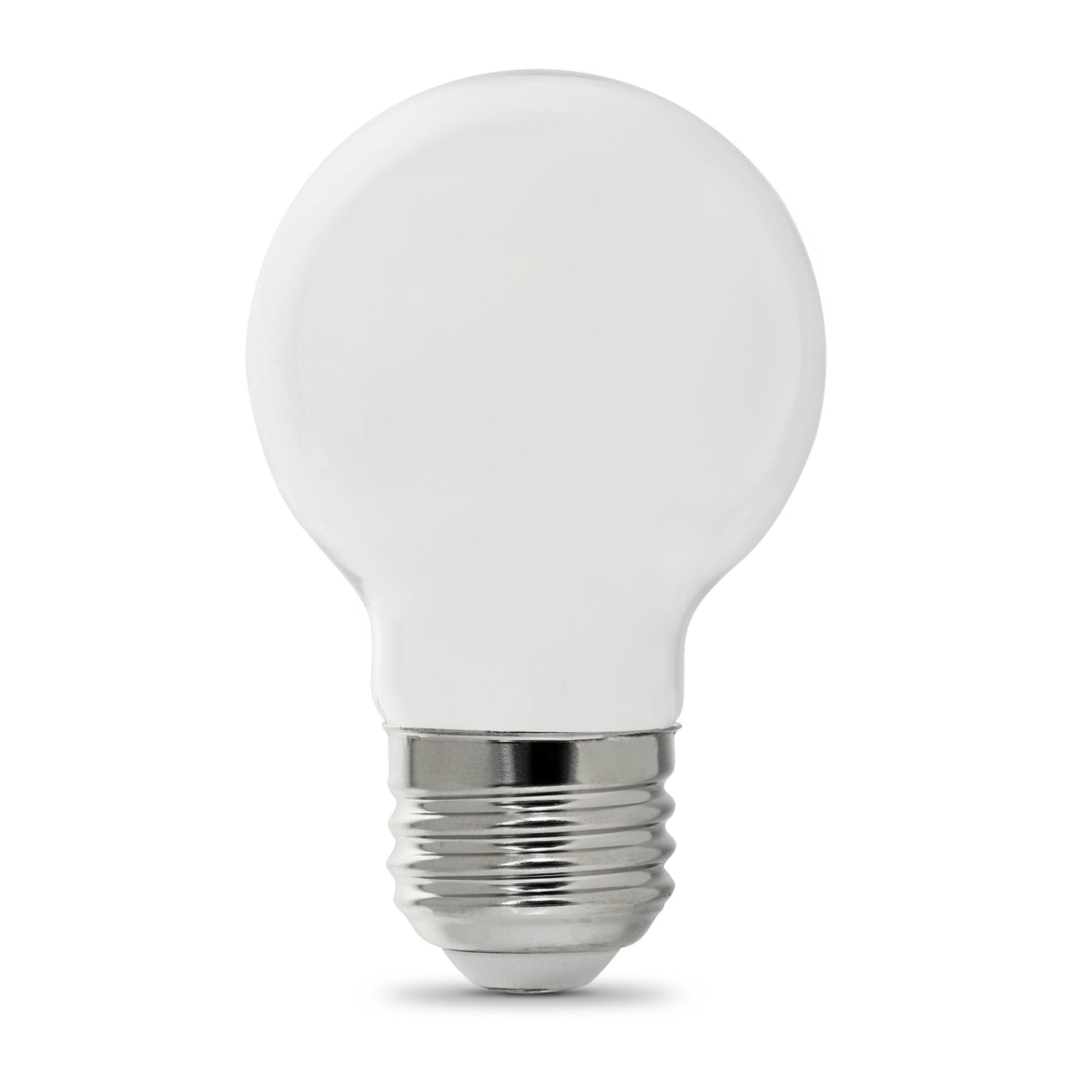 FEIT ELECTRIC Feit Electric BPGM60W950CAFIL/2 LED Bulb, Globe, G165 Lamp, 60 W Equivalent, E26 Lamp Base, Dimmable