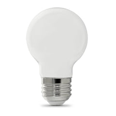 FEIT ELECTRIC Feit Electric BPGM60W950CAFIL/2 LED Bulb, Globe, G165 Lamp, 60 W Equivalent, E26 Lamp Base, Dimmable
