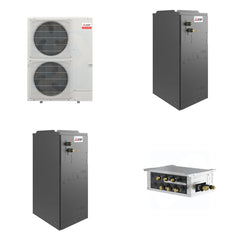 MITSUBISHI ELECTRIC Mitsubishi Multi-Zone 48000 BTU R-454B 18 SEER2 2-Zone Multi-Position Air Handler Heat Pump System - 30K+30K