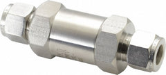 PARKER Parker 8A-C8L-1-SS Check Valve 1/2 in Compression Ss