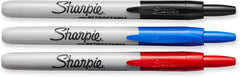 SHARPIE Sharpie 32726PP Retractable Permanent Markers, Fine Point, 3-Pack