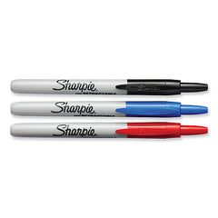SHARPIE Sharpie 32726PP Retractable Permanent Markers, Fine Point, 3-Pack