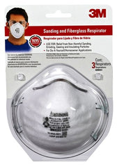 3M 3M 8200H3-DC N95 Sanding Fiberglass Respirator 3 Pack