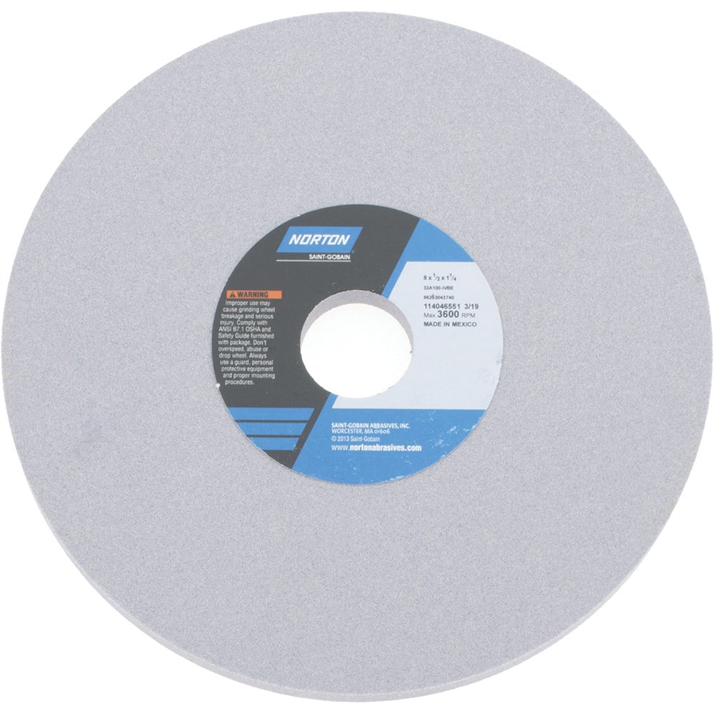 NORTON Norton 66253043740 Surface Grinding Wheel 100 Grit