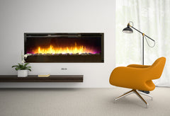 EMPIRE COMFORT SYSTEMS Empire Comfort Systems EBL74 Nexfire Contemporary 74 Wall-Mount Linear Electric Firebox