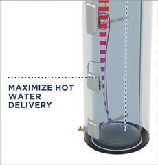 GENERAL ELECTRIC General Electric GE30S10BLM 30 Gallon Short Electric Water Heater with Built-in WiFi - 240 Volt - 10 Year Warranty