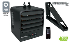 KING ELECTRIC KING ELECTRIC KB20073MPPLTMX King KB2007-3MP-PLTMX 7.5kW PlatinumX Series Single Stage Multi-Phase Electric Unit Heater with Remote Included - 208V