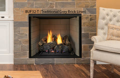 MONESSEN Monessen BUF32A Vent-Free Exacta Firebox with Clean Face and Painted Interior