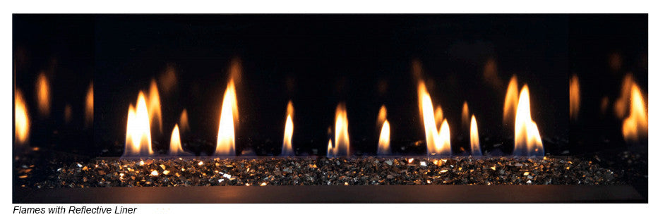 SUPERIOR Superior DRL2035TEN Contemporary Linear Direct Vent Fireplace with Electronic Ignition - Natural Gas