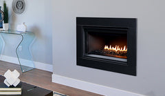 SUPERIOR SUPERIOR DRL3545TEN Contemporary Linear Direct Vent Fireplace with Electronic Ignition Variable Speed Blower Remote - Natural Gas