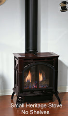 WHITE MOUNTAIN White Mountain DVP30CC30 Medium Spirit Direct-Vent Cast Iron Stove