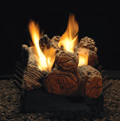 WHITE MOUNTAIN White Mountain LSU18SF 18 Stone River Replacement Logs for Vent Free Vista See-Through Burners