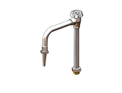 T&S BRASS T&S Brass BL-5709-05 Lab Faucet, Single Temperature, VB Swing Nozzle, Serrated Tip, 4 inches Wrist Handle