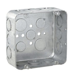 EATON Crouse Hinds TP563 Steel Deep Outlet Box 4-11/16-Inch x 4-11/16-Inch x 2-1/8-Inch 42-Cubic-Inch