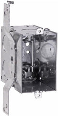 EATON Crouse-Hinds TP246 Steel 1-Gang Gangable Switch Box 2 Inch x 3 Inch x 3-1/2 Inch 18 Cubic-Inch
