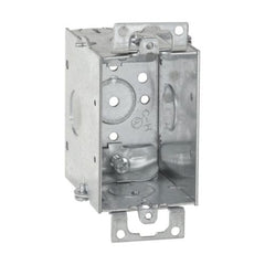 EATON Crouse-Hinds TP162 Steel 1-Gang Gangable Switch Box 2 Inch x 3 Inch x 2-1/2 Inch 12.5-Cubic-Inch