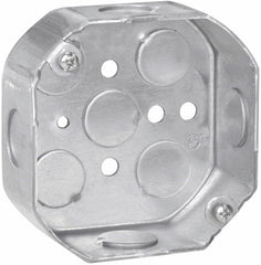 EATON Crouse-Hinds TP278 Steel Standard Outlet Box 4-Inch x 4-Inch x 1-1/2-Inch