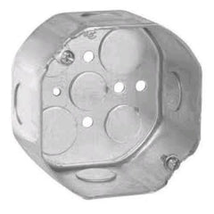 EATON Crouse-Hinds TP292 Steel Deep Outlet Box 4-Inch x 4-Inch x 2-1/8-Inch