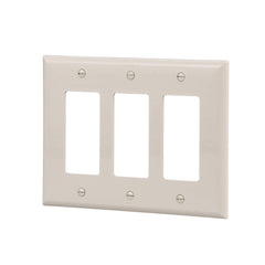 EATON Eaton PJ263LA Wallplate 3-Gang Decorator GFCI Mid Size