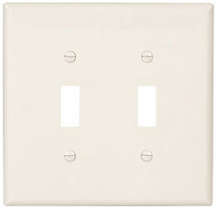 EATON Eaton PJ2LA 2G TOGL WL PLT Wallplate