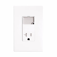 EATON Eaton TR7736W-BOX Combination Nightlight with Tamper Resistant Receptacle 1 W