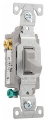 EATON Eaton CS315GY Commercial Grade 3-Way Compact Toggle Switch 15-Amp
