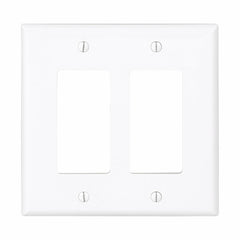 EATON Eaton PJ262W Decorator Wall Plate 2 Gang