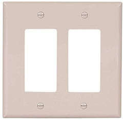EATON Eaton PJ262W Decorator Wall Plate 2 Gang