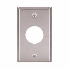 EATON Eaton 93091-BOX Wiring 1.4 inches 1 Gang SS Receptacle Wall Plate