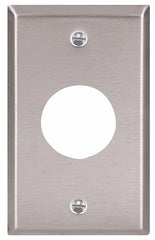 EATON Eaton 93091-BOX Wiring 1.4 inches 1 Gang SS Receptacle Wall Plate