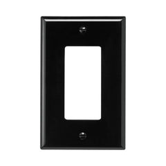 EATON Eaton PJ26BK PJ Series Mid-Sized Decorator Wallplate 1 Gang