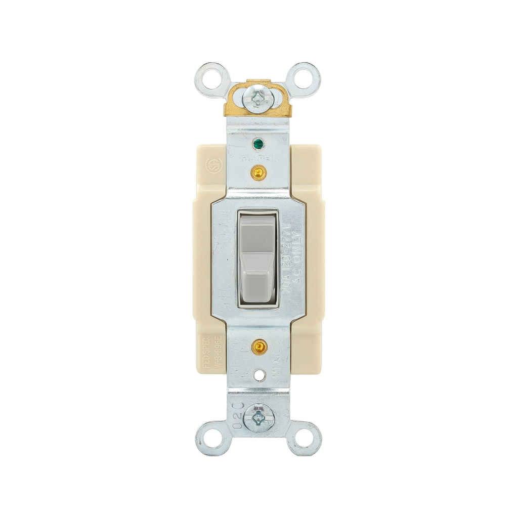 EATON Eaton CS420GY-BU Toggle Switch 4-Way 20 Amp