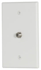 EATON Eaton 2072W Wallplate With 1 F Type Coax Adapter