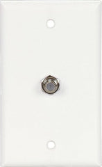 EATON Eaton 2072W Wallplate With 1 F Type Coax Adapter