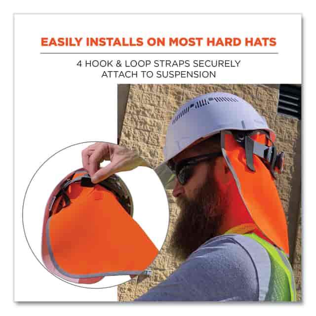 ERGODYNE Ergodyne 29061 Glowear® 8006 polyester neck protector