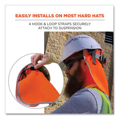 ERGODYNE Ergodyne 29061 Glowear® 8006 polyester neck protector