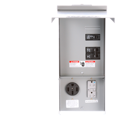 SIEMENS Siemens TL17US Talon Temporary Power Outlet Panel 20 and 50-Amp Unmetered